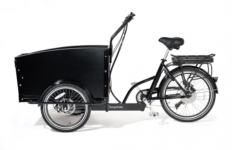 El-ladcykkel med motor til dagpleje-institutioner